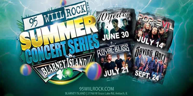 95 WIIL ROCK Summer Concert Series